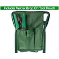 thumbnail image 6 of 5 Star Super Deals Foldable Garden Kneeler With Handles And Seat - Bonus Tool Pouch - Portable Garden Chair Stool Bench Thick EVA Cushion Pad Perfect For Planting & Weeding (Large - 23.5 x 10.5 x 19", Green), 6 of 8
