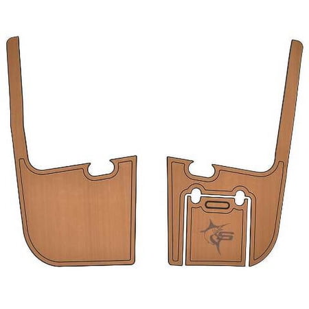 Striper Boat Non-Skid Mats | 230 WA Swim Platform Camel Black (3PC)