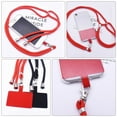 thumbnail image 2 of Miangastore Universal Mobile Phone Strap Long Phone Lanyards Adjustable Nylon 2Set 30.3x2.6x0.2In, 2 of 8