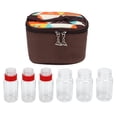 thumbnail image 1 of Juego De Botellas De Condimento Para Exteriores, Bolsas De Tela Oxford, Resistencia Al Desgaste, Multipropósito, A Prueba De Fugas, Dispensador De Condimentos Portátil Para ANGGREK BE2718, 1 of 8