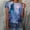 Multicolor, variant on Sakmal Ladies Tops Under $5 Short Sleeve Graphic Crew Neck T-Shirts Shirts for Women