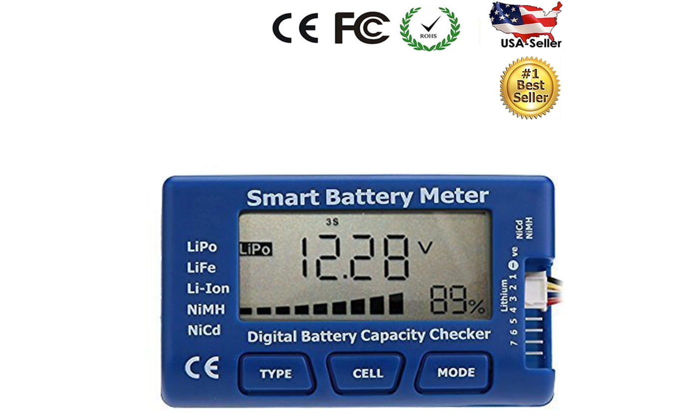 MaximalPower 5in1 Battery Meter, Intelligent Cell Meter Digital