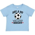 thumbnail image 3 of Inktastic Soccer Sports Gift for Kids Boys or Girls Baby T-Shirt, 3 of 5