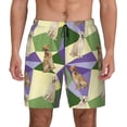 thumbnail image 2 of Goofa Labrador Retriever Dog Printed Men's Swim Trunks Board Shorts Quick Dry Mens Swimming Trunks with Compression Liner,Breathable Fit Hawaii Beach Shorts-3X-Large, 2 of 9