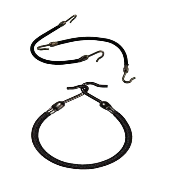 OFFIGAM Ponytail Hair Cuffs for Women, Brown Hair Accessories, 15 Pieces for Everyday Use and Styling