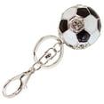 thumbnail image 5 of KAKOWELY Mini llavero de fútbol, llavero decorativo con forma de balón de fútbol, adorable llavero con temática de fútbol., 5 of 5