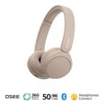 thumbnail image 2 of SONY Audífonos inalámbricos WH-CH520 Sony  Beige, 2 of 2