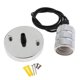 thumbnail image 2 of Colgante de Luz E27 Estándar con Bandeja de Succión de Alambre Tomas de Corriente - 02 SM SunniMix Soporte de lámpara E27, 2 of 8