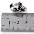 thumbnail image 4 of Gothic Metal Skull Charm Pendant Macarena Metal plateado, 4 of 7
