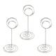thumbnail image 5 of 20 Soportes Para Números De Mesa, Soporte Para Fotos Para Tarjetas Redondo De Hierro De 85 Mm Con Base Ancha Para Bodas, Fiestas, Graduaciones, Oficinas Y Hogares, 5 of 7