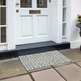 thumbnail image 6 of Addison Rugs Chantille Indoor/Outdoor Transitional Spiral Gray Washable Rectangle Rug, 1'8" x 2'6", 6 of 6
