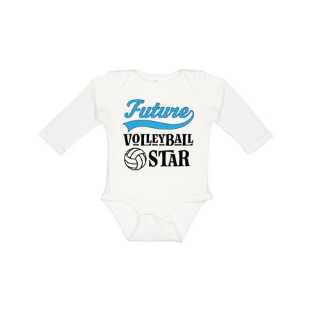

Inktastic Future Volleyball Star Gift Baby Boy Long Sleeve Bodysuit