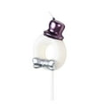 thumbnail image 1 of Diconna Numeral Birthday Candles Cake Topper with Bowknot, 1 of 8