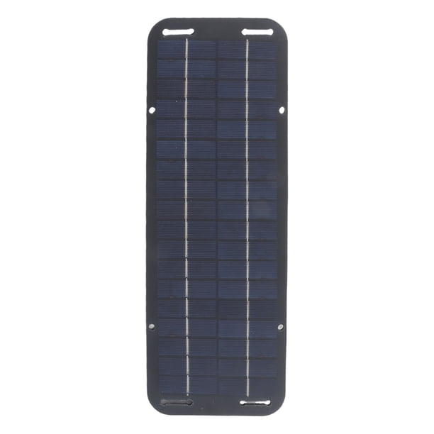 Panel Solar Portátil, Kit De Panel Solar Portátil De 12 V 5 W Fácil Instalación Silicio Monocristalino Profesional Sin Mantenimiento Para Exteriores