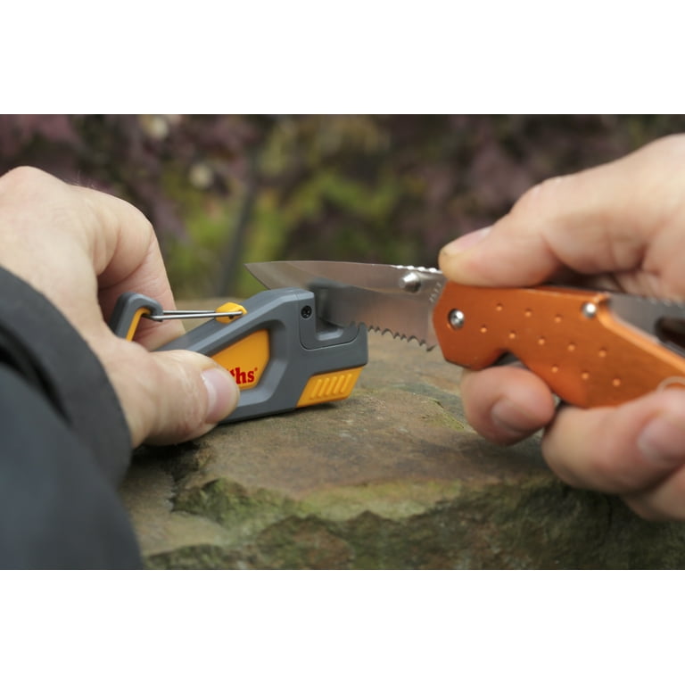 Portable Knife And Scissor Sharpener - Perfect For Outdoor Camping