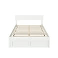 thumbnail image 3 of Boston Full Bed with Foot Drawer in White, 3 of 5