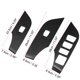 thumbnail image 4 of 4 Uds. Moldura de cubierta de Panel de Control de ventana de puerta Interior de automÃ³vil de coche para Toyota RAV4 19-22 patrÃ³n de fibra de carbono Unique Bargains interruptores de ventanillas elÃ©ctricas para automÃ³viles, 4 of 6