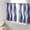 Blue, variant on Sheer Curtains 54 Inches Long, Modern Moire Abstract Ripple Geometric Light Filtering Window Curtains for Living Room/Bedroom, Navy Blue Rod Pocket Voile Sheer Curtain Drapes, 52"W x 54"L, 2 Panels