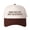 Brown, variant on BORN FREE BUT NOW I'M EXPENSIVE Letter Embroidered Color Block Trucker Hat Unisex Adjustable Cotton Breathable Fashion Cap for Travel Daily Wear