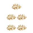 thumbnail image 1 of bedienty 100 Sets Ear Stud Tray Making Findings Earrings Stoppers Bottom Craft Hypoallergenic Earring Accessory Adults Using Gold Color/ 3mm 5Set, 1 of 6
