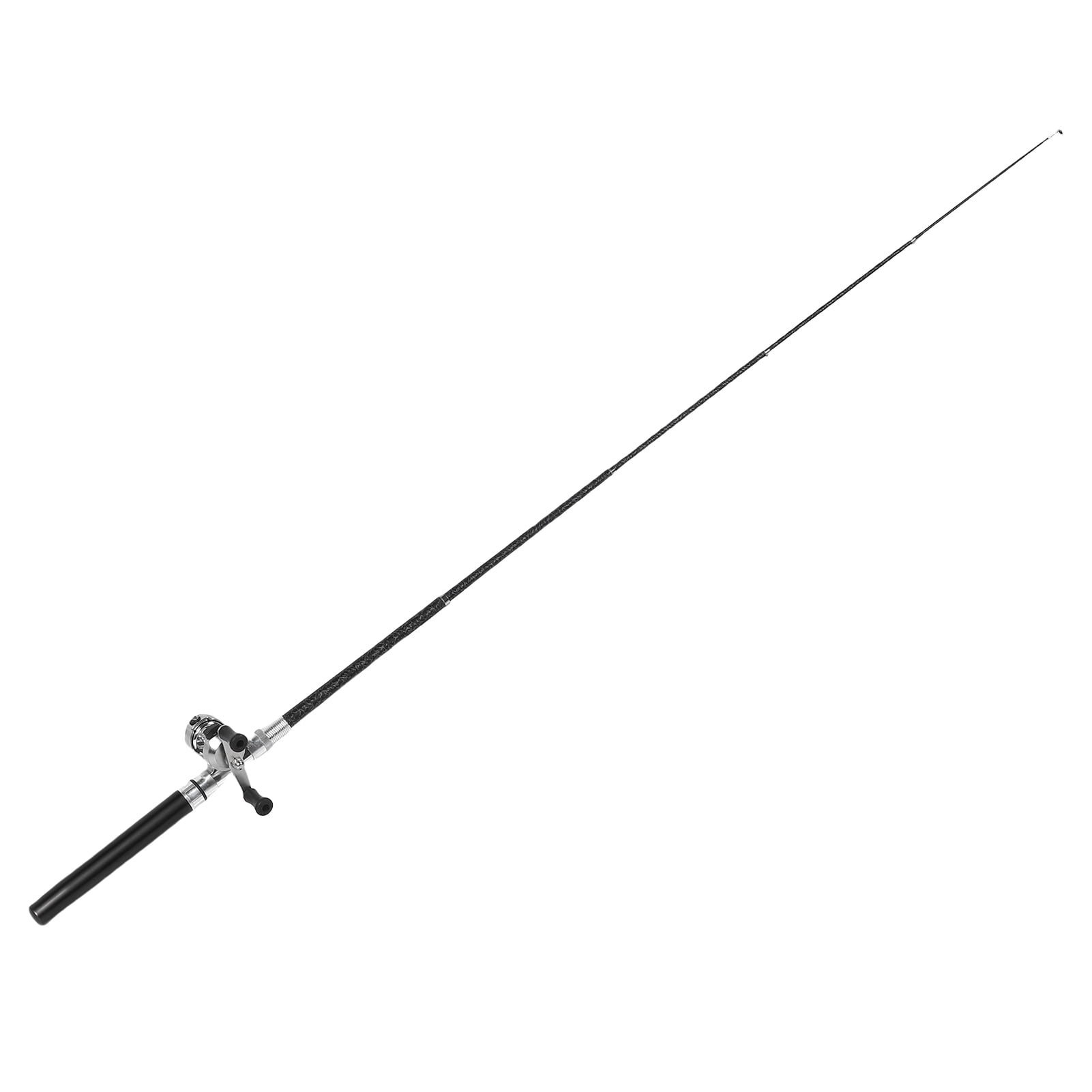 Portable Pocket Telescopic 37inch Mini Pen Fishing Rod, Small Pen Fishing Pole with Reel, Lightweight Fishing Rod Reel Combo for River Lake Reservoir Ice Fishing