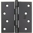thumbnail image 2 of Stone Harbor Hardware 4" Ball-Bearing Door Hinges, Square Corner, Vintage Bronze, 2-Pack, 2 of 4
