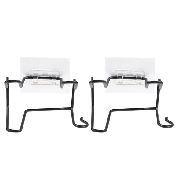 Soportes para secador de pelo sin perforaciones, soportes de almacenamiento para baño, soportes de pared de acero inoxidable