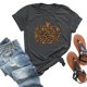 thumbnail image 2 of Blusa suelta de manga corta con cuello redondo y estampado a la moda para mujer Pompotops hkajfhjk457277, 2 of 5