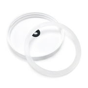 Glass One Gallon Fermentation Jar with Grommet Lid and S-Shaped Airlock