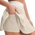 thumbnail image 5 of Womens Pleated Tennis Skirt with Shorts Pockets High Waisted Lightweight Workout Golf Skirts Athletic Skorts, 5 of 5