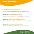 thumbnail image 4 of (12 Pack) Almo Nature HQS Natural Variety Pack Grain Free Recipes in Broth, Chicken with Pumpkin, Chicken Breast, Tuna in broth Atlantic Style, Chicken & Cheese Wet Cat Food, 2.47 oz Cans, 4 of 7