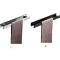 thumbnail image 2 of Inteprter Toallero de acero inoxidable, colgador de pie, multifunción, independiente, soporte de almacenamiento de toallas, baño para Accesorios de baño Plata, 2 of 6