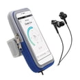 thumbnail image 3 of Funda para brazo con pantalla táctil, soporte para teléfono, brazalete para fitness, funda para teléfono móvil de 5,2 a 6,0 pulgadas, azul Advancent AP001362-04, 3 of 7