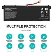 AP16M5J Laptop Battery for Acer Aspire 1 A114-31 A114-32 Aspire 3 A314-31 A314-32 A314-41 A315-21 A315-21G A315-22 A315-31 A315-32 A315-33 A315-41 A315-51 A315-53 A315-53G 2ICP4/80/104