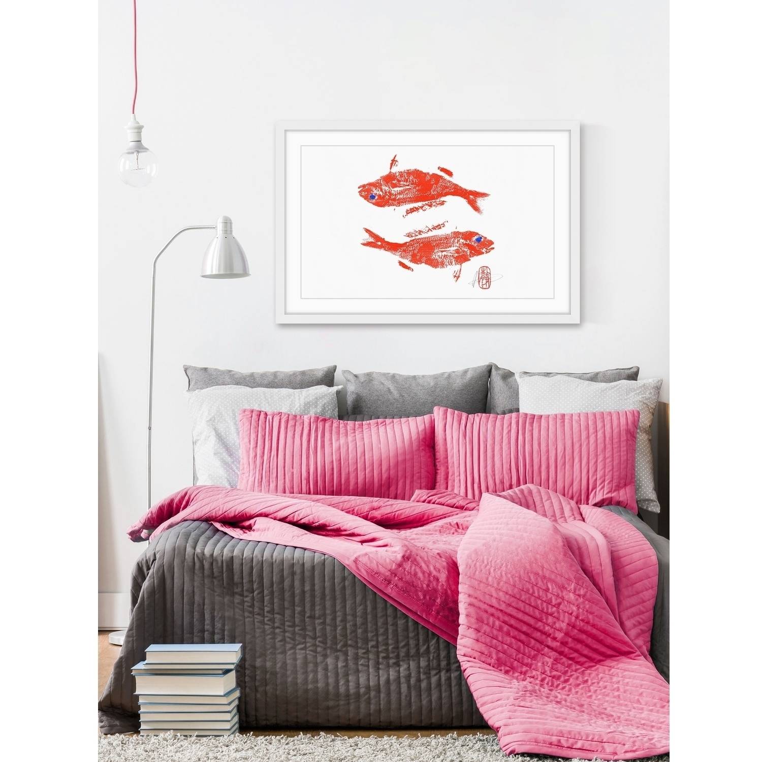 "Wrasse" Framed Painting Print