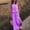 Purple, variant on WILLBEST Cotton Dresses for Women 2025 Ladies Round Neck Sleeveless Split Maxi Dress Classic Solid Color Flowy Design