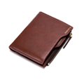 thumbnail image 1 of Antimagnetic Men Wallet Anti RFID Male Zipper Purse Short PU Leather Wallet, 1 of 7