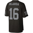 thumbnail image 3 of Men's Mitchell & Ness George Blanda Black Las Vegas Raiders Legacy Replica Jersey, 3 of 3