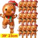 thumbnail image 3 of 50/1 piezas de globos de papel de aluminio para Navidad, globo con forma de hombre de jengibre y Papá Noel para árbol de Navidad, juguetes para niños, regalos para el hogar, decoración para fiestas de, 3 of 5