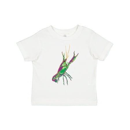 

Inktastic Mardi Gras Crayfish Artsy Gift Toddler Boy or Toddler Girl T-Shirt