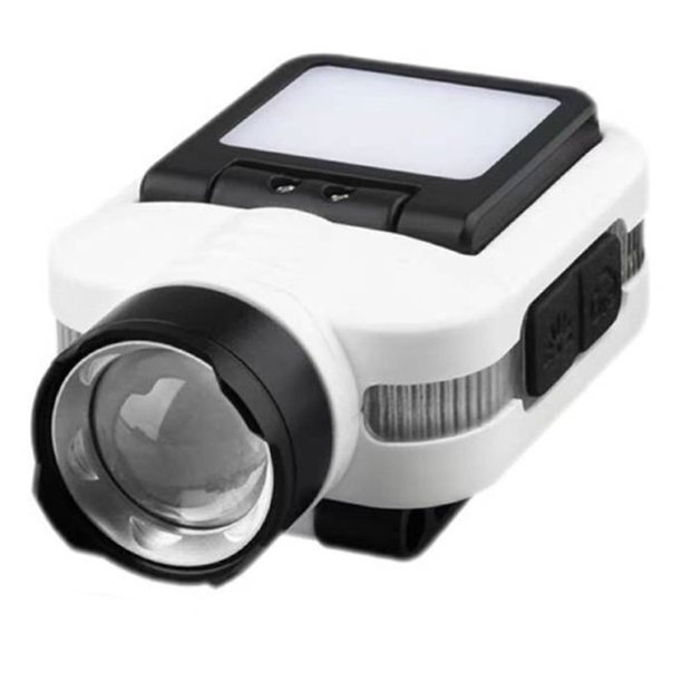 Sensor Lámpara Cabeza COB LED CEARLO USB RECARGABLE Batería Impermeable