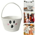 thumbnail image 2 of Handheld Candy Bucket-Halloween Decorations-New Children'S Halloween Storage Basket Portable Candy Cotton Rope Storage Basket Toy Basket, 2 of 9
