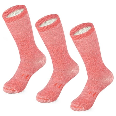 MERIWOOL 3 Pairs Merino Wool Blend Socks - Choose Your (Best Wool Socks For Everyday)