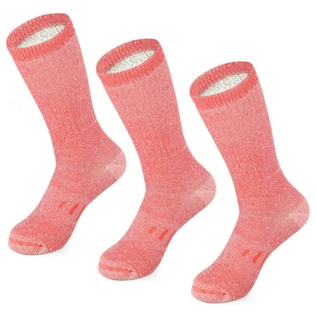 New Zealand Merino Wool - MERIWOOL 3 Pairs Merino Wool Blend Socks - Choose Your Size