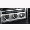 thumbnail image 3 of Xotic Tech Anodized Aluminum Alloy AC Climate Control Knob Ring Cover for VW MK7 Golf GTI Silver, 3 of 7