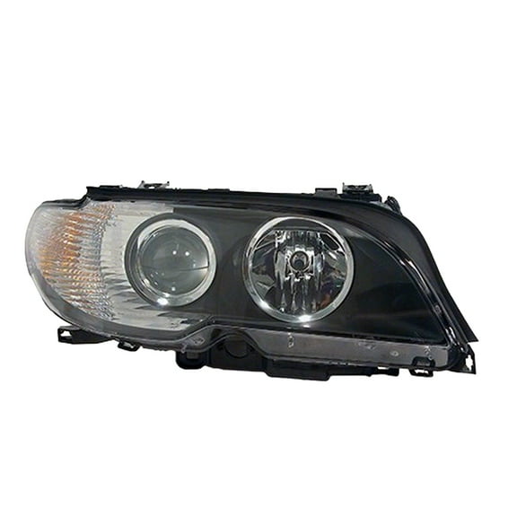 New Aftermarket  Passenger Right Halogen Type Head Lamp Lens&Hsng w/Wht Trn Sgnl 63127165908 fits 2003-2006 BMW 325Ci