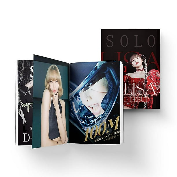 Kpop Lisa Lalisa Solo Debut Girl Photo Album Photocard Art Book