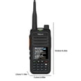 thumbnail image 5 of Likrtyny Transceptores radio multibanda Handie-Talkie A36plus UHF/VHF/AM/FM (negro), 5 of 5