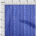 thumbnail image 2 of oneOone Velvet Medium Blue Fabric African Wavy Stripes Sewing Craft Projects Fabric Prints By Yard 58 Inch Wide, 2 of 4