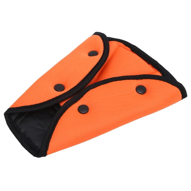 Almohadilla para cinturón de seguridad de coche, cojín de protección ajustable de seguridad triangular, Universal para niños Jadeshay A